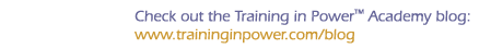 Training In Power Academy blog